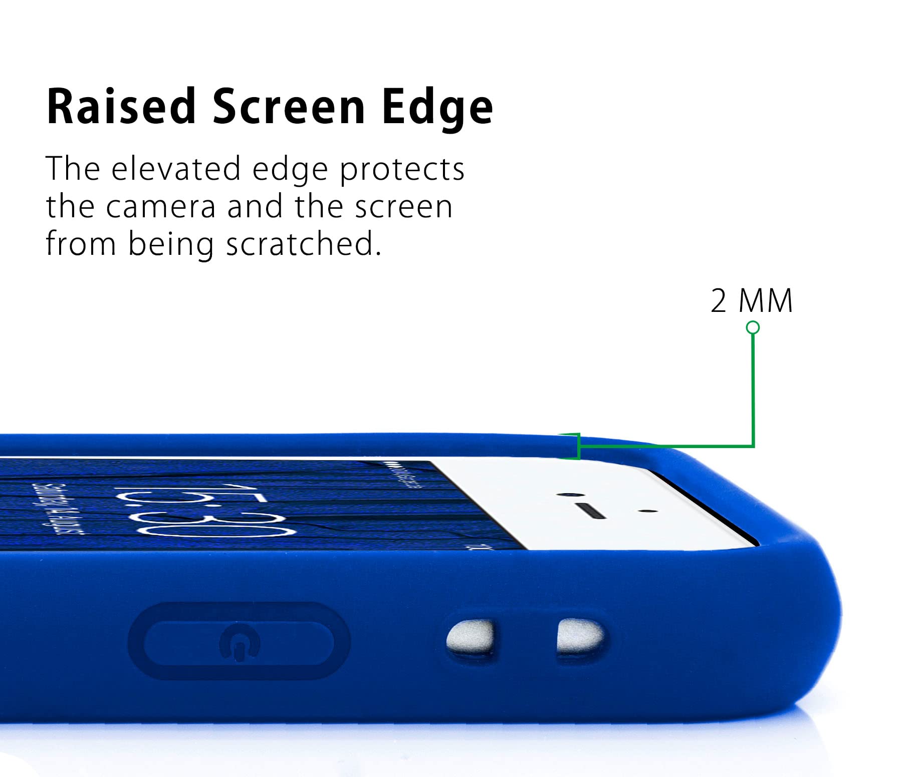 MyGadget Handyhülle Für IPhone SE 2022/2020/7/8 – Schlankes TPU-Case In Matt Schwarz, Stoßfest & Kratzfest