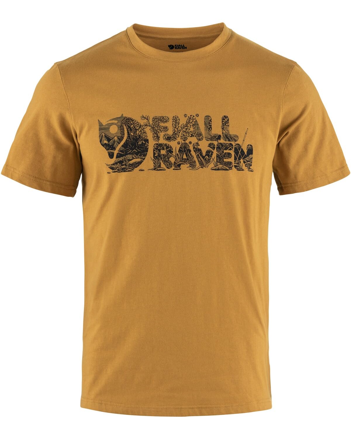 Fjällräven Men's Acorn Fjallraven 12600219-166 Lush Logo T-Shirt M T-Shirt Size Xl