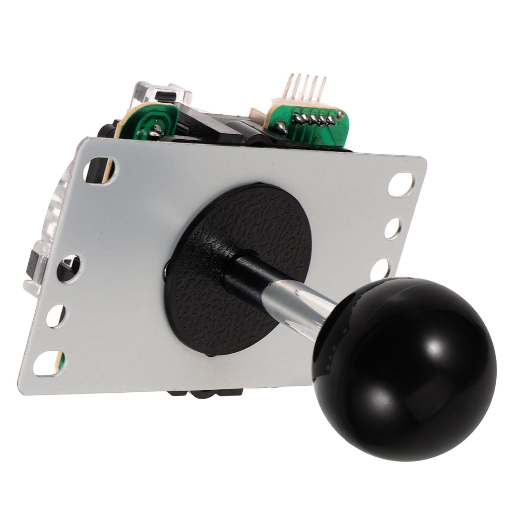 YARNOW Joystick Nero Simulatori di Gioco Game Conter Sticks Joystick di Ricambio per Console di Gioco Scheda di Circuito ABS