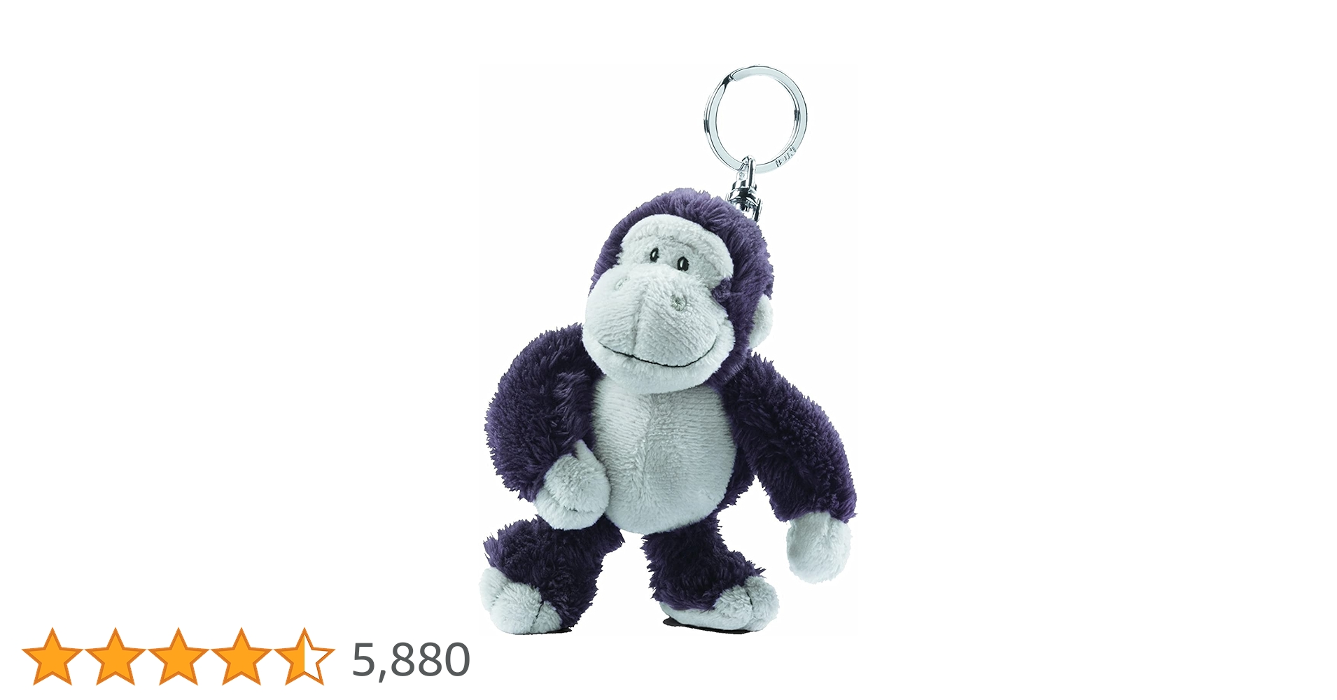 NICI BB ゴリラ10cm 3032343他　まとめて３0個セット NICI BB ゴリラ 10cm 3032343（取寄品） - アスクル