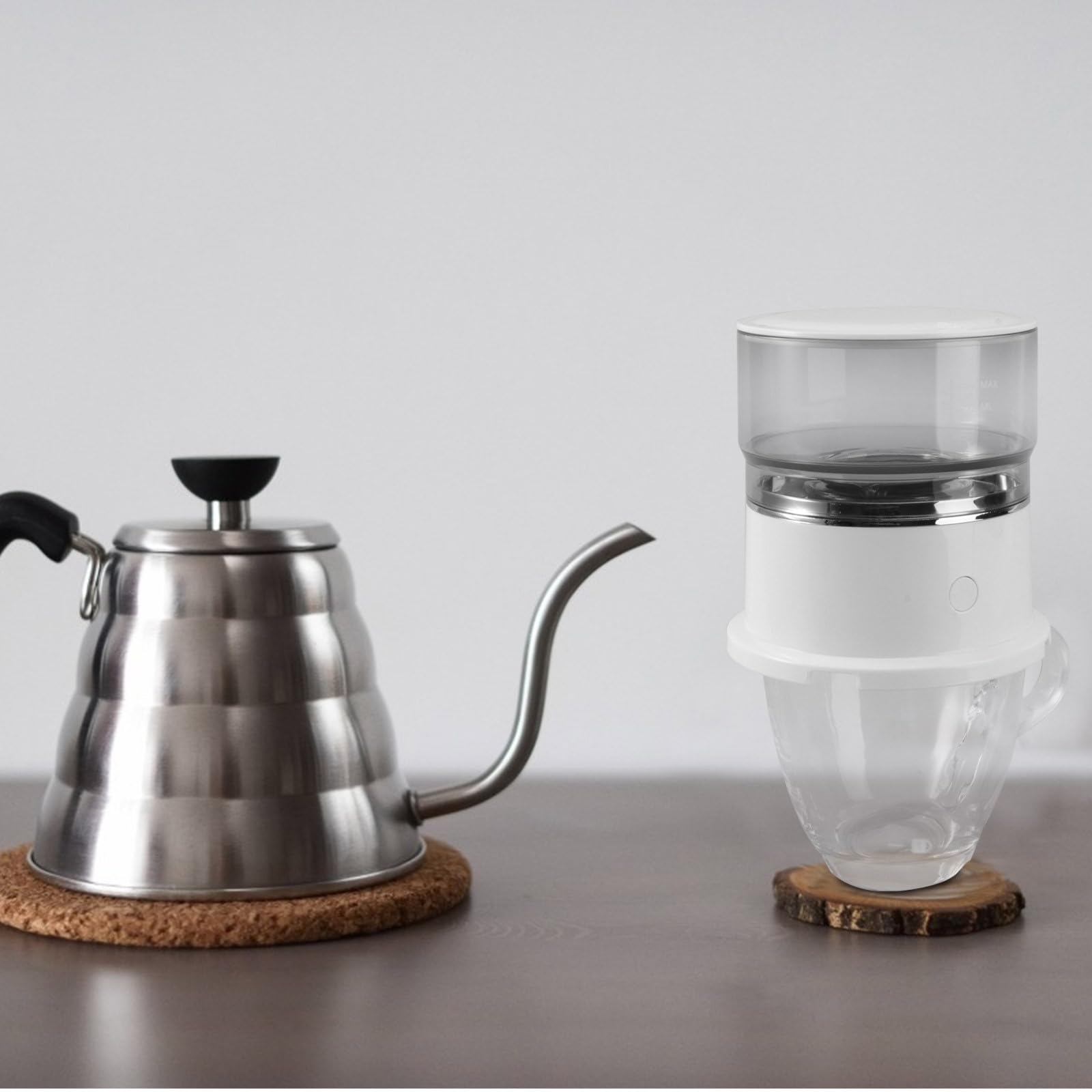 Macchina da Caffè Manuale Portatile 160ml in Abs e Plastica Durevole
