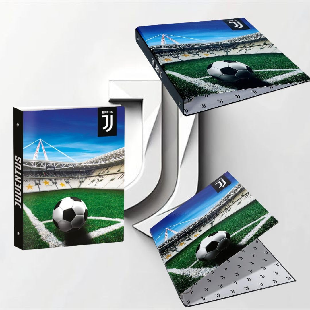Seven Raccoglitore ad anelli più set scrittura Juventus