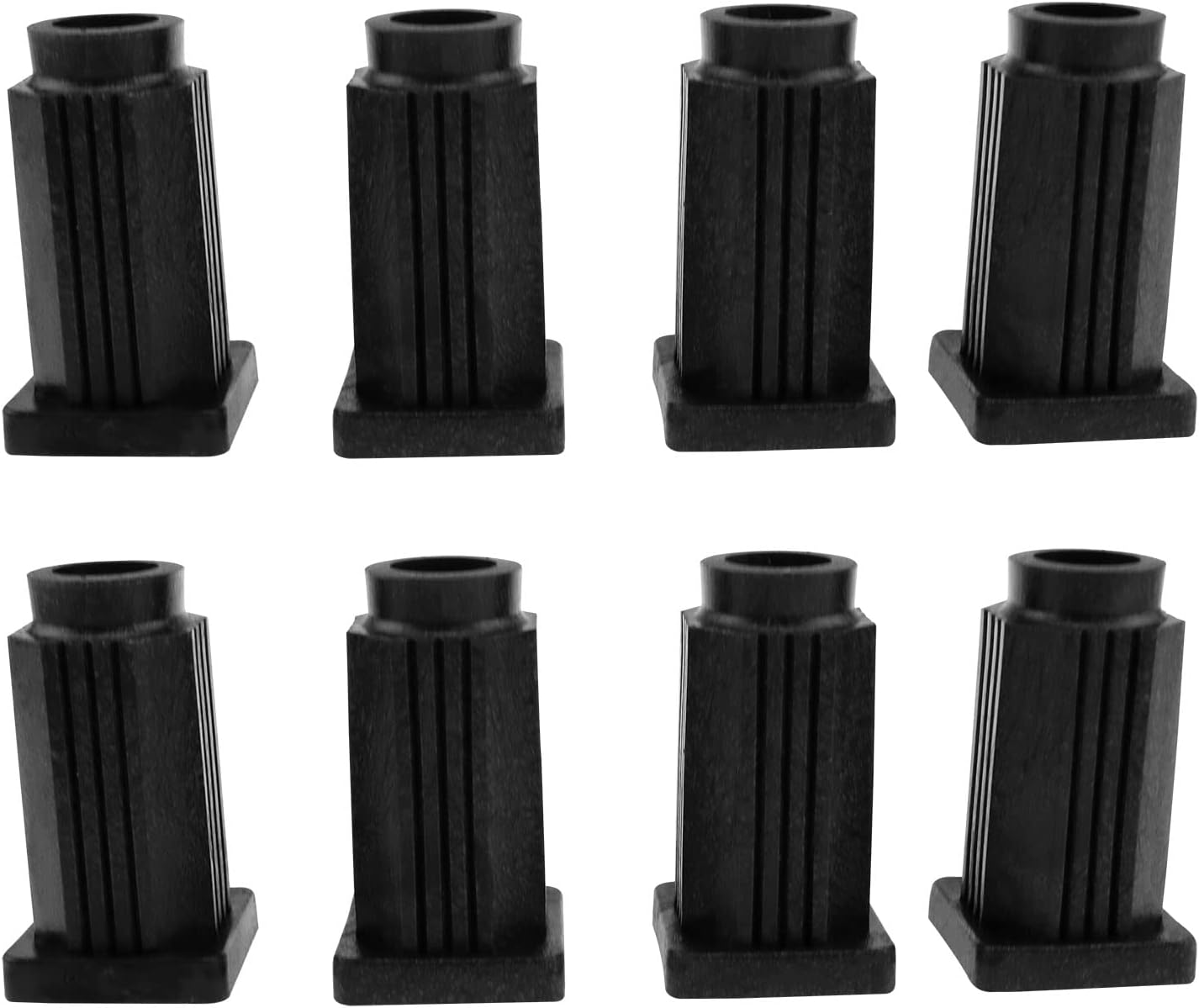 Haidong Square castor sleeve Square caster socket inserts cap Plastic caster sleeve