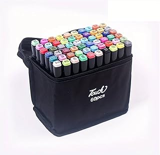 GENERIC DRAWING TEACHING TOOL PENS TOUCH TYPE 60 COLORS DRAWING ON THE BOARD FELT-TIP WITH TOUCH PEN IN A BAG OF