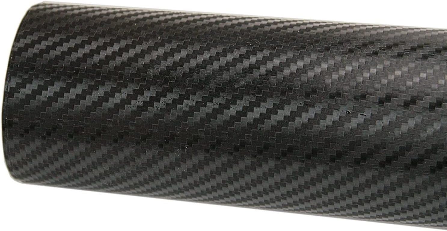 Rolka z włókna winylowego, ze skrobakami z tworzywa sztucznego, 60 x 152 cm, samoprzylepna taśma winylowa do samochodów osobowych i motocyklowych, wewnątrz i na zewnątrz, teksturowany efekt 3D, matowa