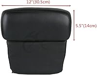 Vista 3 de TCT-MOTORPARTS Paquete de maletero de equipaje Razor Tour de 5.5 pulgadas, soporte de montaje para Harley Touring 2014-2025 Road King Street Glide