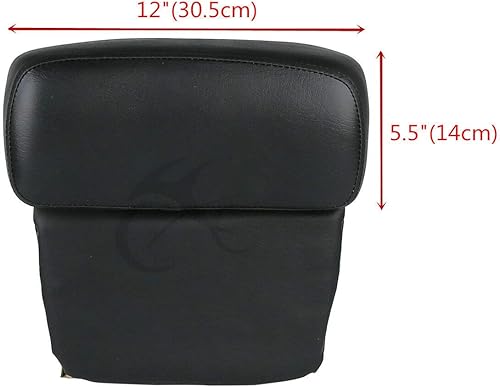 Miniatura 10 de TCMT Chopped Tour Pack - Respaldo para maletero de 2 soportes para Harley Tour Pak Touring CVO Road King Road Glide Street Glide Electra Glide Ultra