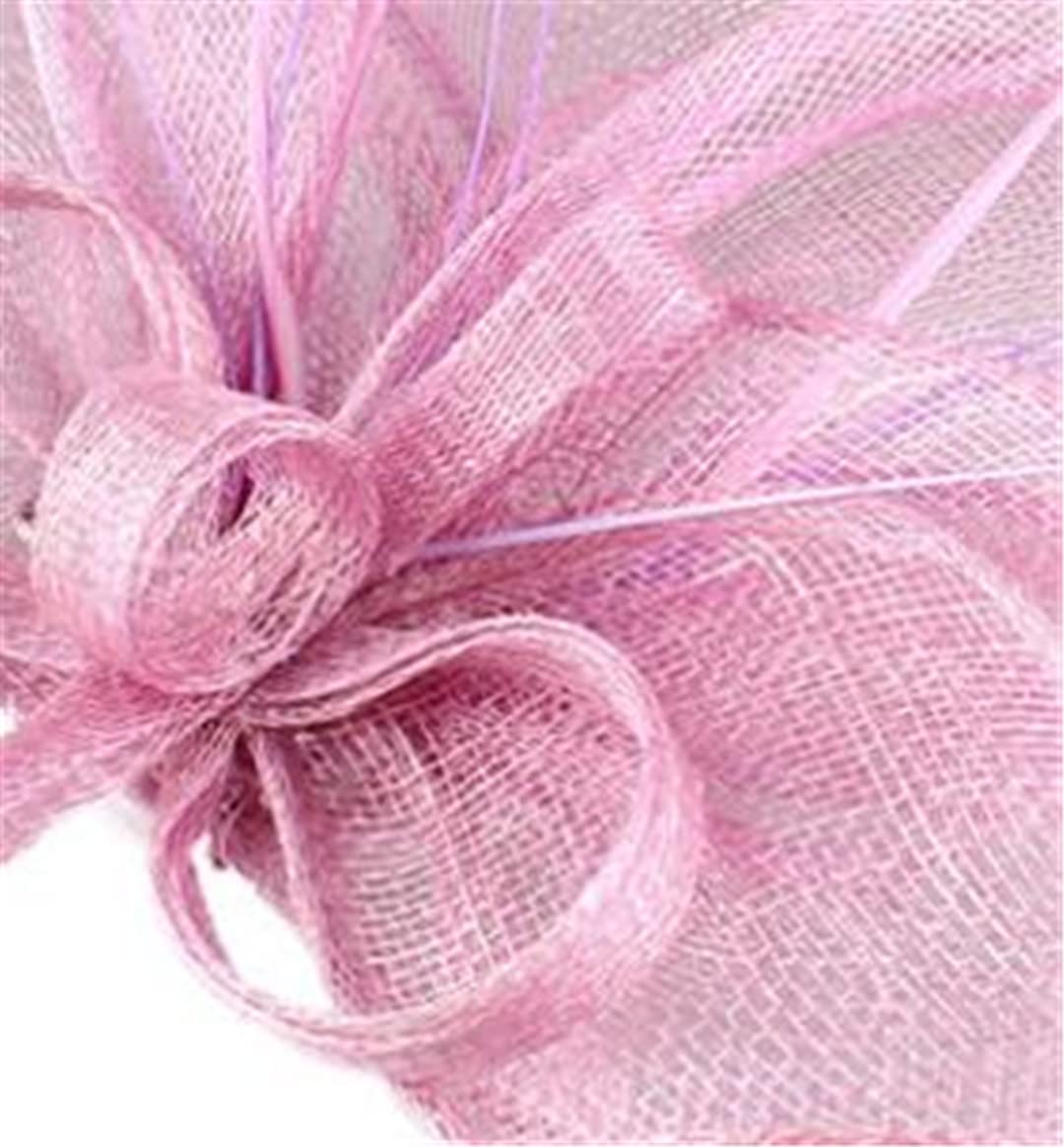 Lmtossey Fascinator Cappelli per Matrimonio Copricapo Su Fermaglio Dei Capelli Sposa Party Accessori Donne Signore Copricapo