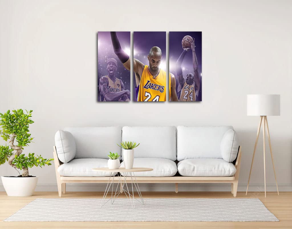 Kobe Bryant NBA Lakers Basketball Poster 97x62 cm