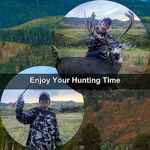 Bgary Broadheads 100 Grain Fixed Blades Archery Broadheads For Crossbow Recurve Bow And Compound Bow 6 Pcs Black #TOP6