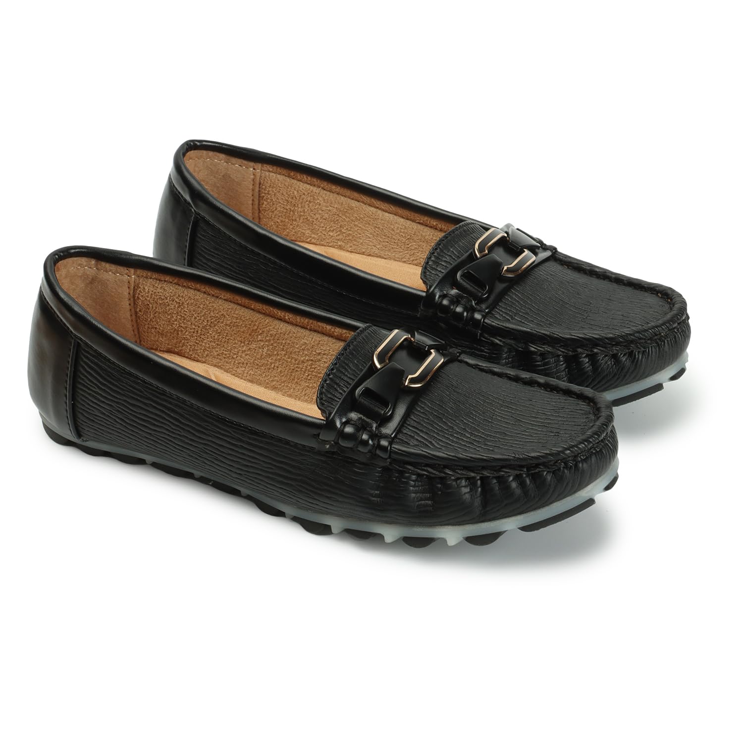 H.M. Women Comfortable Slip On Flat Loafer Ballet; Casual and Formal Footwear 605 BLK39 (B0CLK9R33R) Amazon Price History, Amazon Price Tracker