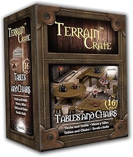 Mantic Games - Terrain Crate - Tables and Chairs - MGTC167