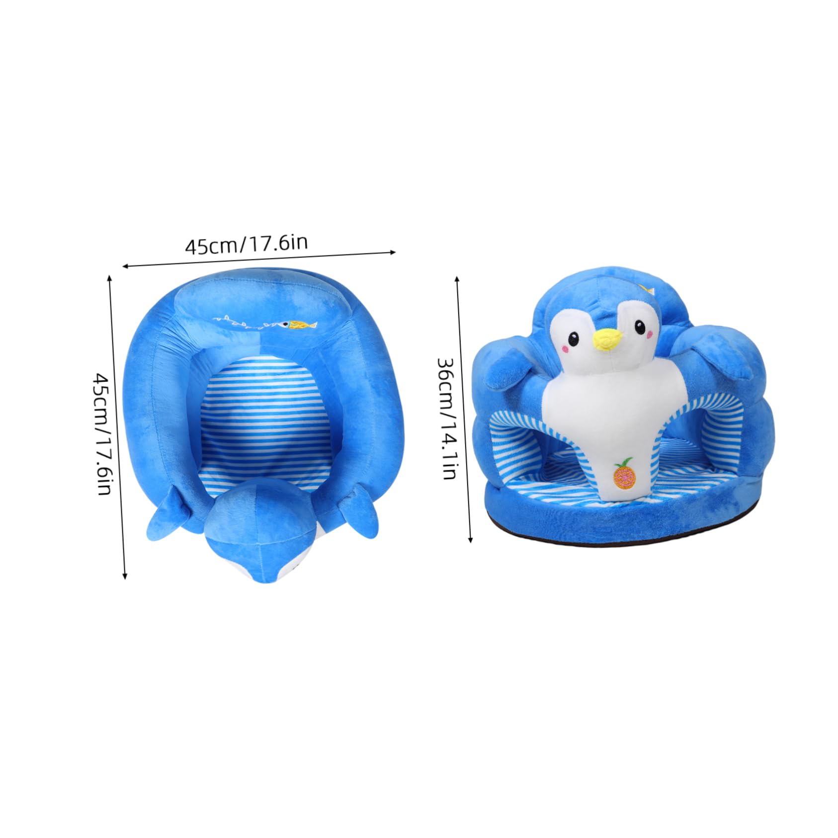 Sosoport Boys and Girls Sitting Chair Anti-Fall Comfortable Charming Cartoon Design for Toddlers