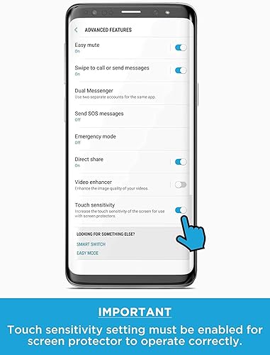 Miniatura 7 de magglass Protector de pantalla de vidrio templado Ultra para Samsung Galaxy S21 Ultra - Protector de pantalla transparente UHD sin burbujas