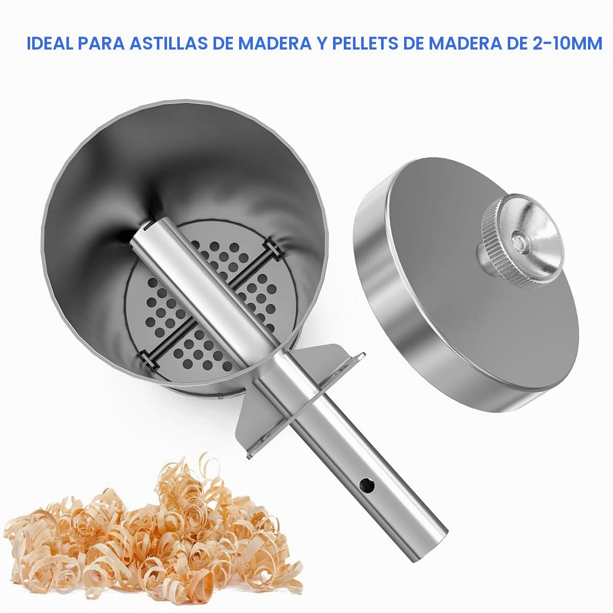 Generador De Humo FríO De Acero Inoxidable, para Barbacoa Ahumar Carne | Portátil con Tapa y Bomba, Ahumador en Frio Generador de Humo Frío Cocina Ahumador de Acero Inoxidable