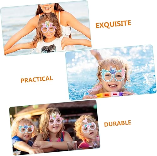Miniatura 9 de Abaodam 48 lentes de sirena bajo el mar, regalos para fiestas, fotomatón, accesorios hawaianos sobre gafas