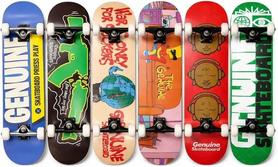 Skate Montado Completo Para Iniciantes Genuine 8.0