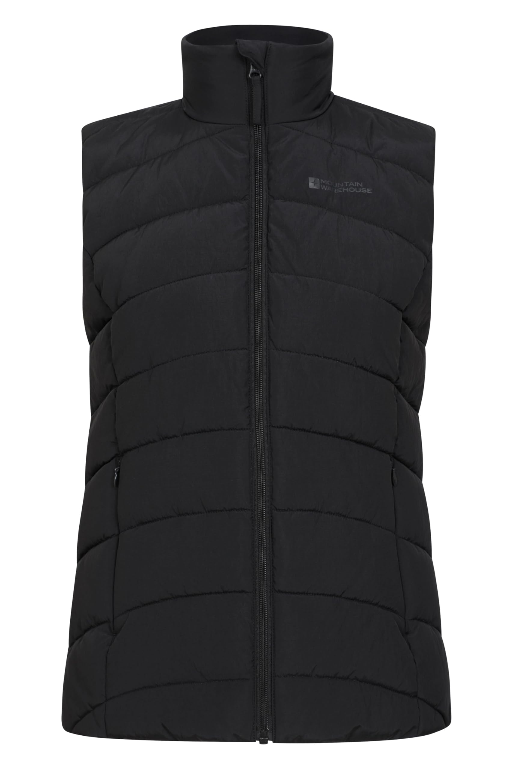 Mountain Warehouse Opal Doudoune pour Femme - Veste matelassée légère, sans Manche, Hydrofuge, résistante Eau et Pluie - randonnée, Printemps été