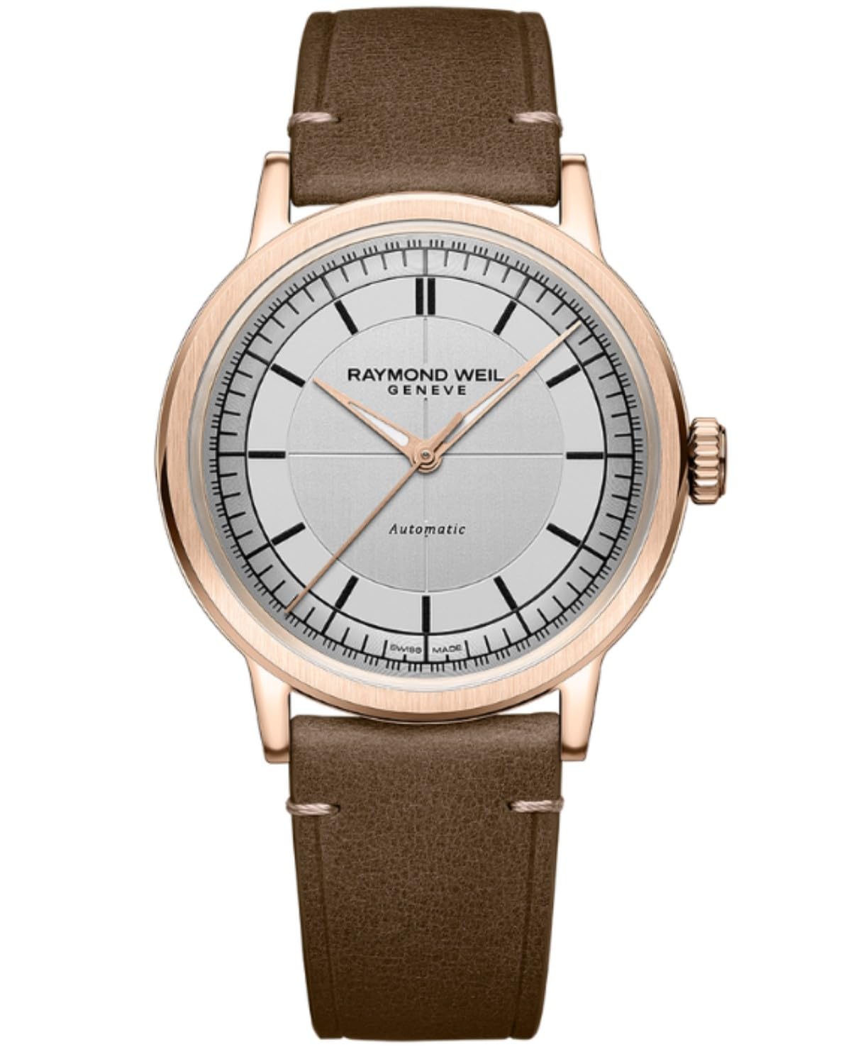 Raymond Weil Millesime 39mm Mens Watch Silver