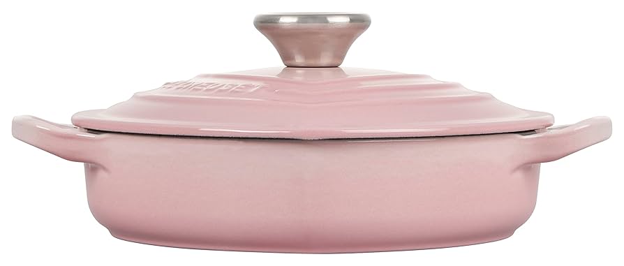LE CREUSET ハート型 鍋 SHELL PINK 20センチ LE CREUSET ハート型 鍋