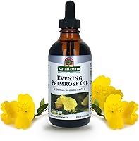 Vista 1 de Nature's Answer Aceite líquido de onagra de 4 onzas líquidas, prensado en frío, hidratante esencial totalmente natural para cabello, piel, uñas