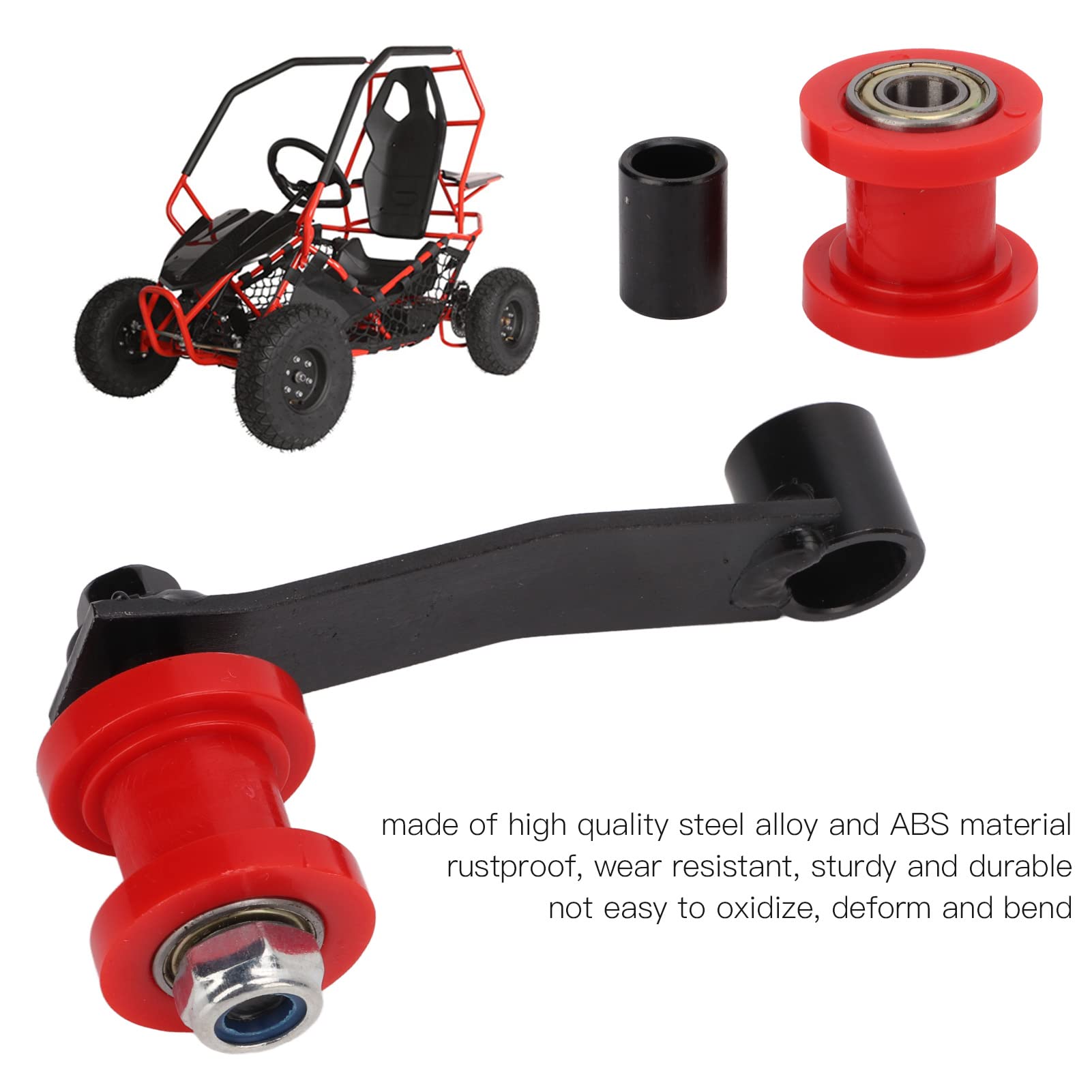 Galet Tendeur de Chaîne, Tendeur de Chaîne, Tendeur de Chaîne pour ATV Coolster Go Kart 110 125 150 200 250