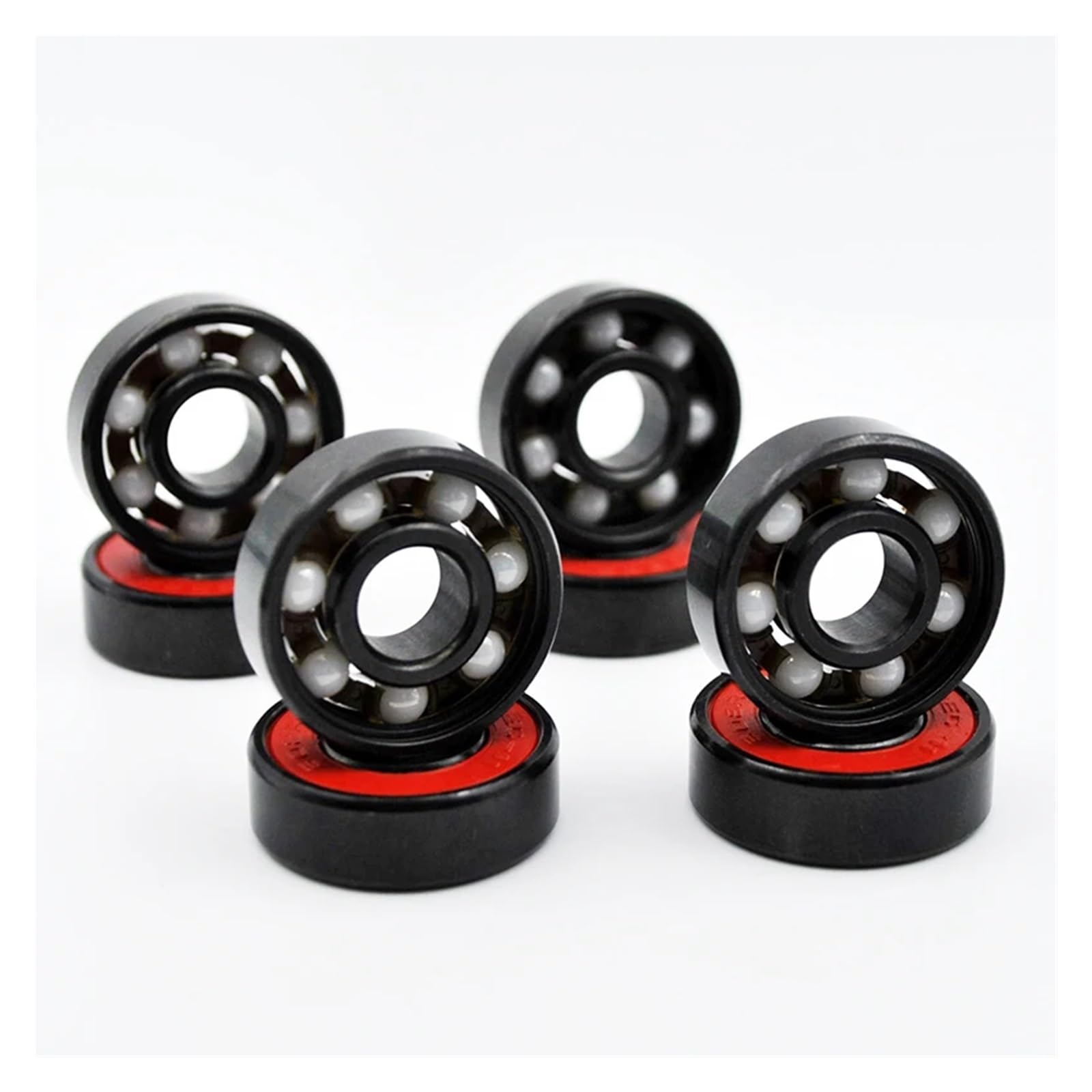 16 roulements à billes hybrides en céramique 608 2RS 8 * 22 * 7 mm ABEC-11 for roues de roller, skateboard et longboard miniatures à grande vitesse