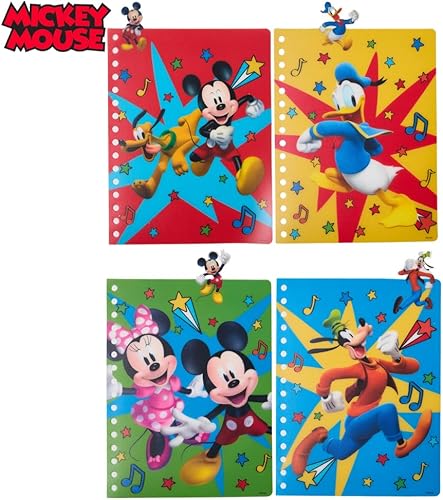 Miniatura 210 de Disney Encanto - Cuaderno con pestañas encuadernadas, encuadernado en espiral, 96 páginas a rayas, 8 x 7 pulgadas, morado