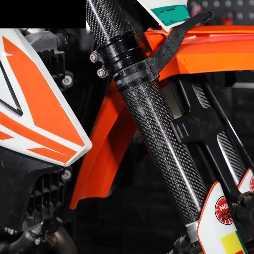 Misura per EXC SXF XCF 125 250 Moto 160-260MM Protezione antiurto forcella anteriore regolabile protezione forcella(248mm 1 pair)