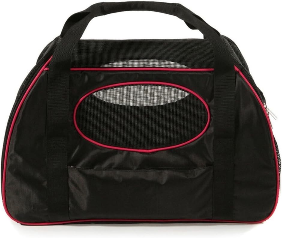 Gen7Pets Carry-Me Sport Pet Carrier, Large, Black/Spring Green