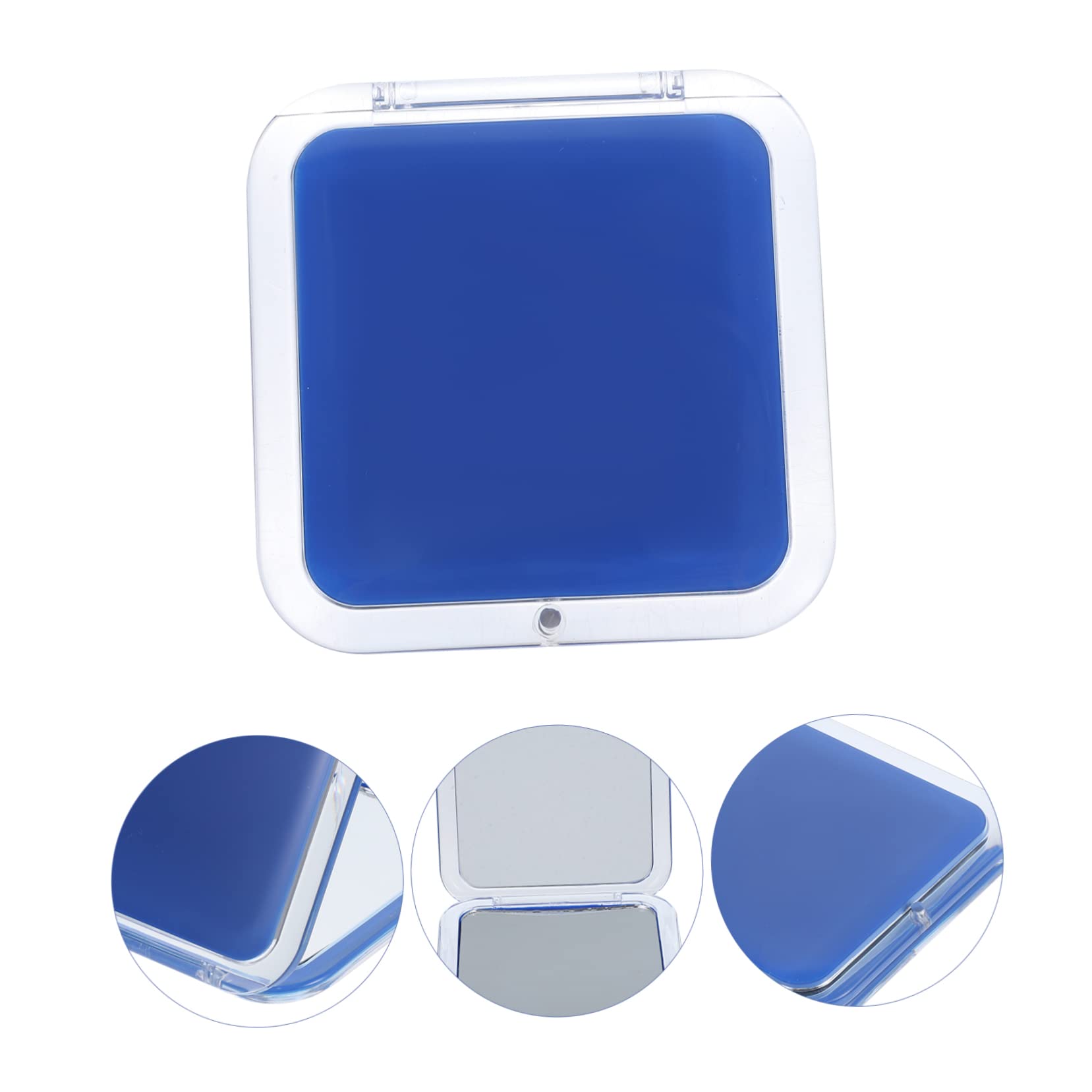 FRCOLOR 3 Pezzi Specchio Da Viaggio Per Il Trucco Ingrandimento Bifacciale 1x Viso Reale Ingrandimento 10x Piccolo Specchio Tascabile Per Borse Vita Quotidiana