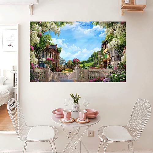 Miniatura 6 de HOTIYOK Adhesivo de pared autoadhesivo para ventanas, adhesivo de pared extraíble para ventana, póster de vinilo 3D para oficina, dormitorio