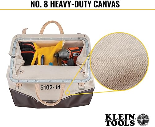Miniatura 4 de Klein Tools 5102-12, bolsas de tela para herramientas de 12 pulgadas