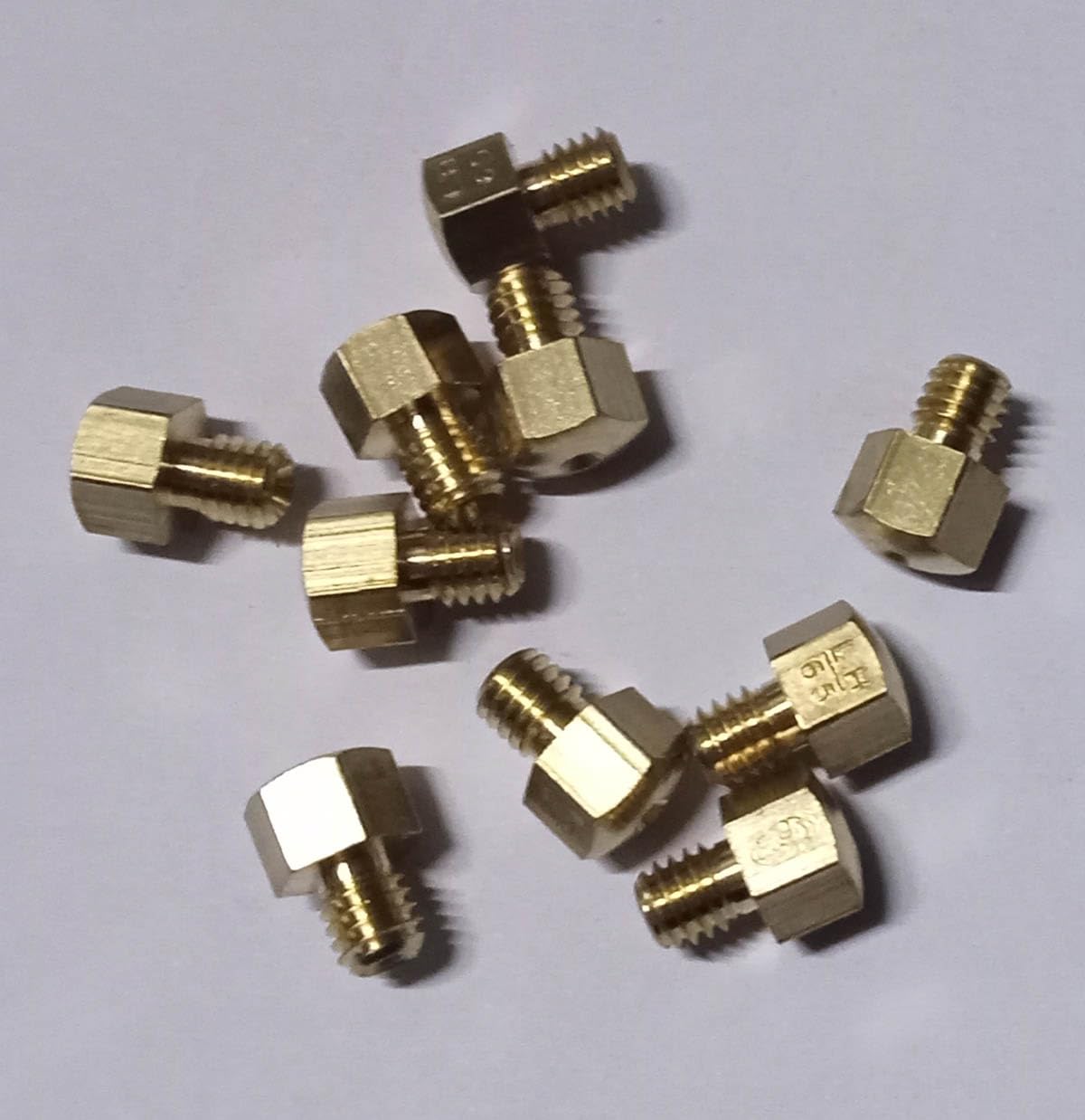 Burner Parts Brass Jet Nozzles (10 Pcs) 0.65mm-image-1