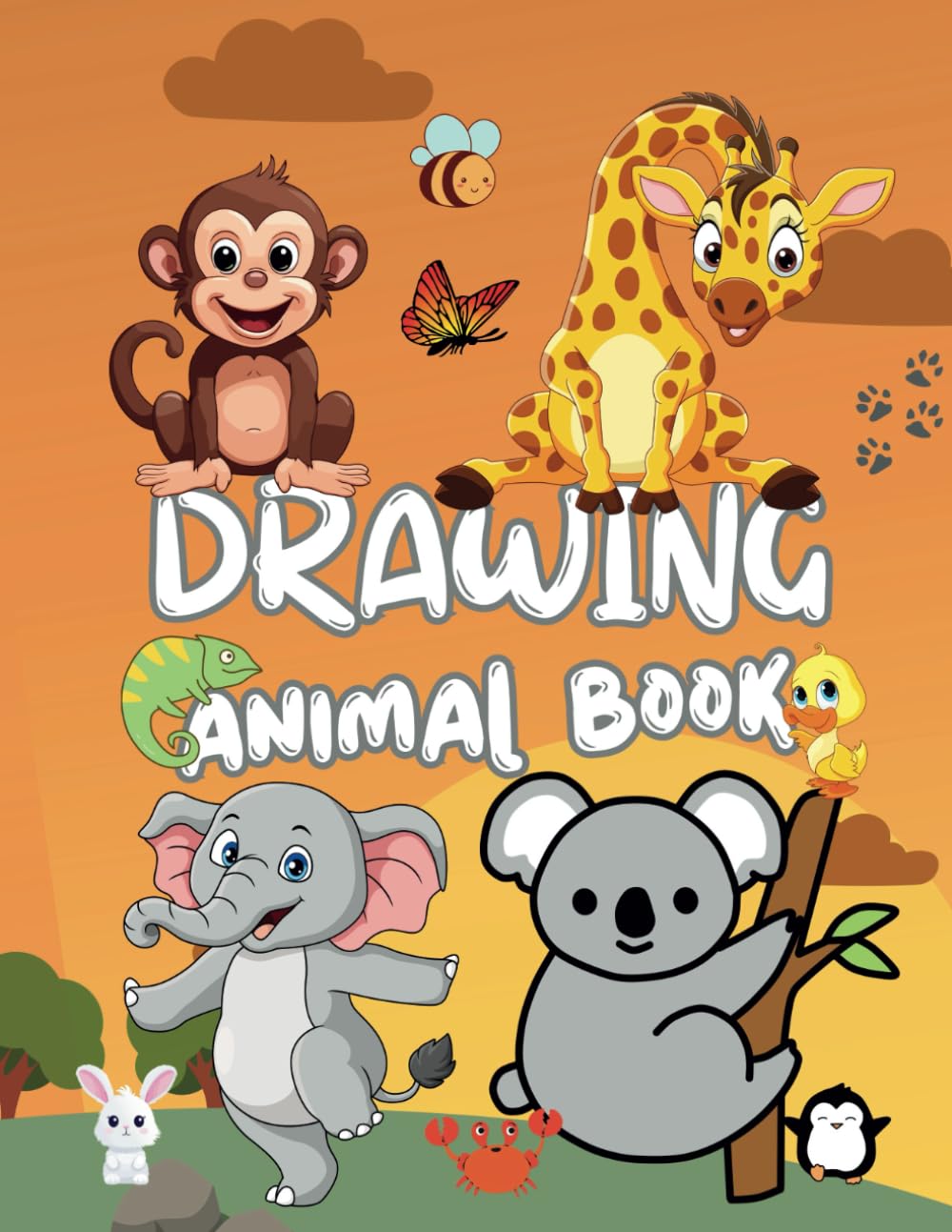 Drawing Animal Book: Step-by-Step Animal Drawing Guide for Kids – Fun and Easy Lessons for Young Artists