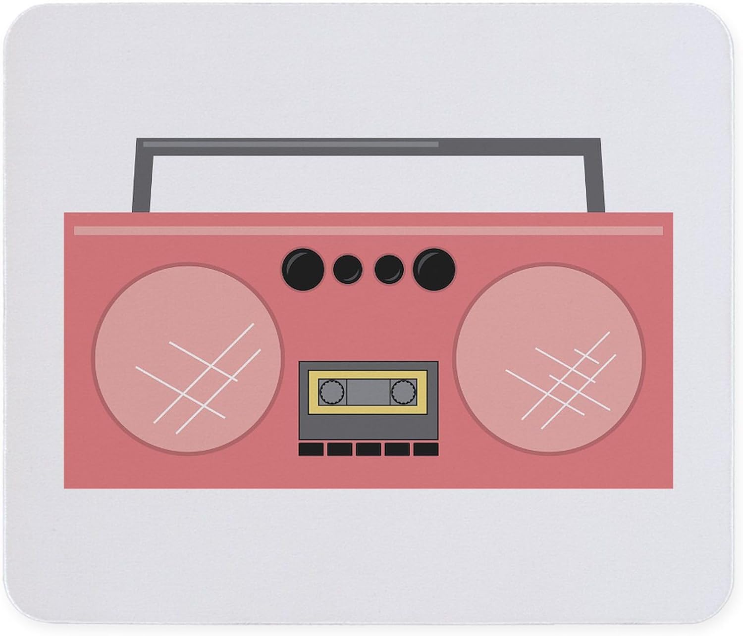 CafePress Boom Box Mousepad Non-Slip Rubber Gaming Mousepad