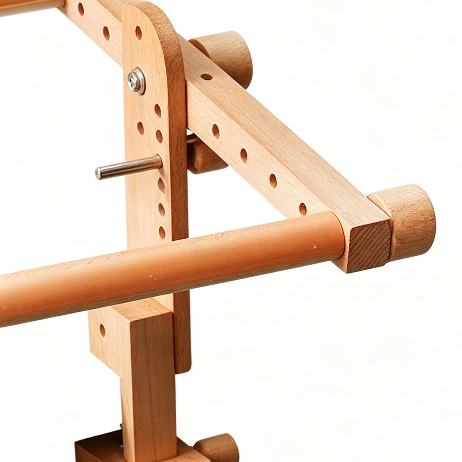 Soporte Bastidor Bordado Madera, ahorrador de espacio, con ángulo ajustable | Soporte Regazo Para Bordado Para Principiantes Expertos Abuelas Doméstico en Interiores y Hogar