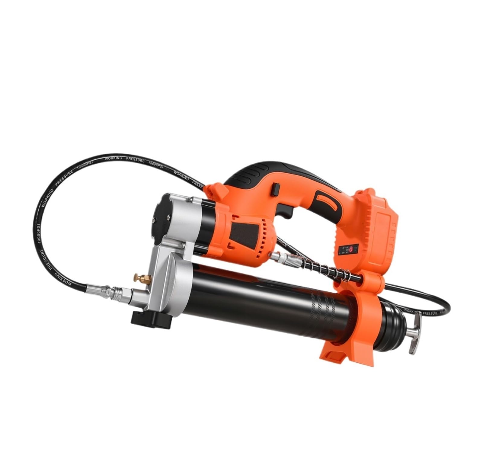 Bezprzewodowa elektryczna smarownica 8000PSI z wężem 35,4 cala, elektronarzędzie do konserwacji samochodów, do smarowania pojazdów akumulatorowych 18 V