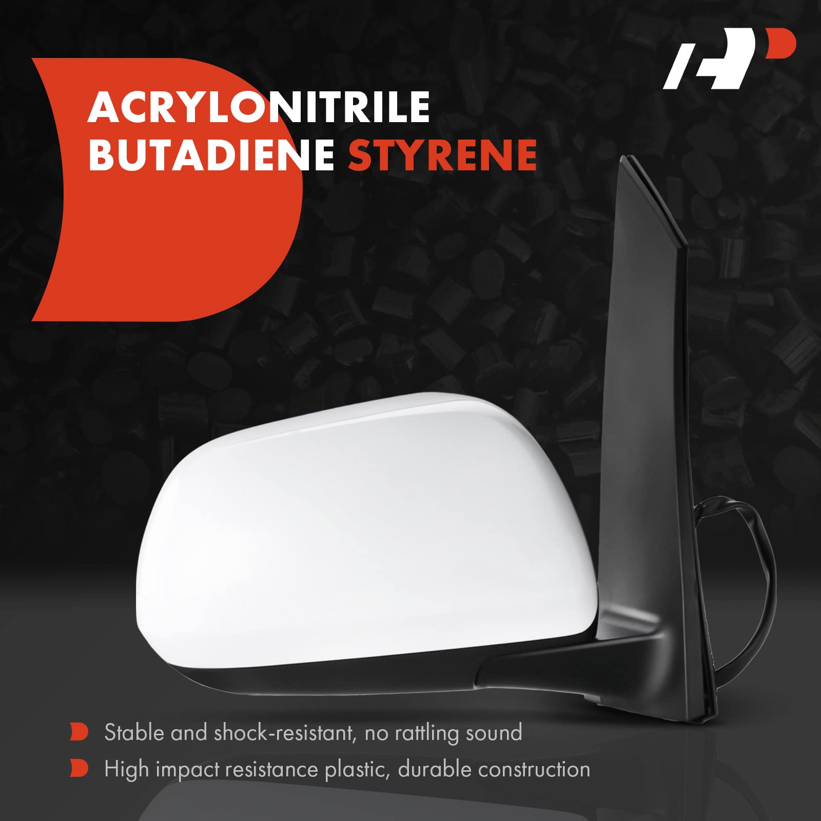 Pair Of Power Door Mirrors For Toyota Sienna 2013-2014 – Heated, Manual Folding