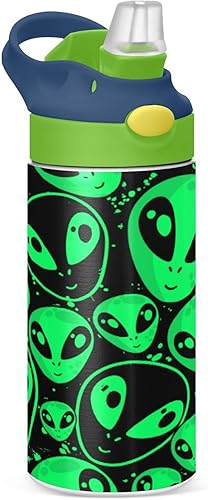 Miniatura 8 de Botella de agua para niños con diseño de ambulancia de dibujos animados, con tapa con pajilla, camión de bomberos, camión de bomberos, vaso