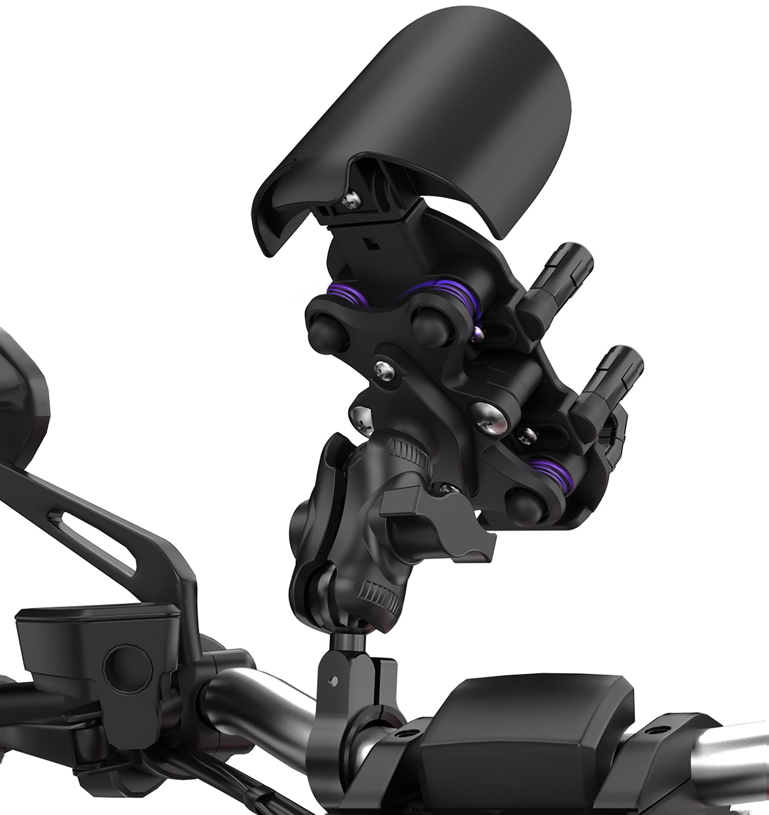 IMESTOU Titulaire De Téléphone De Moto Anti-vol Imperméable - Montage De Téléphone à Vélos Avec