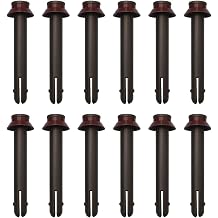12 Pcs 3'' L T-Joint Locking Pins W/Rubber Gasket, T-Joint Pins & Seals Fit for 18' x 48", 20' x 48", 22' x 52", 24' x 52", 26' x 52" Power Steel Deluxe & Coleman Swim Vista Pools Sold Prior to 2022