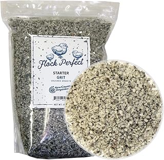 New Country Organics | Flock Perfect Starter Grit for Chicks to Help aid in Digestion | 8 lbs