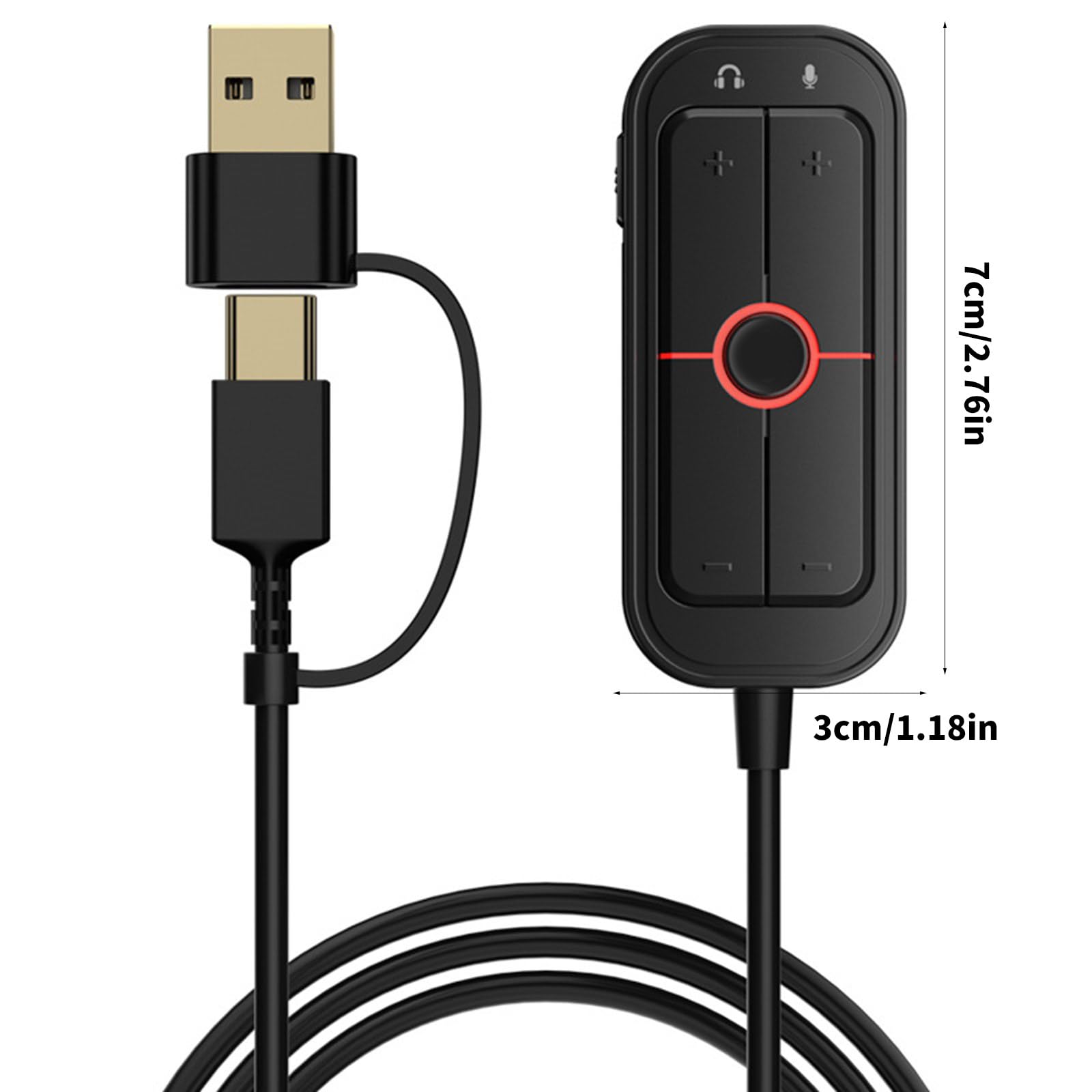 Scheda audio esterna USB indipendente con modalità per Clear in Gaming e applicazioni multimediali scheda esterna