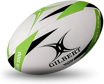 Amazon.co.jp: ギルバート ラグビーボール 4号 G-TR 3000 白 緑 黒