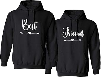 Best Friends Hoodie for Teen Girl BFF Hoodie Sweatshirt Matching Sweater for Best Friend Pullover with Arrow