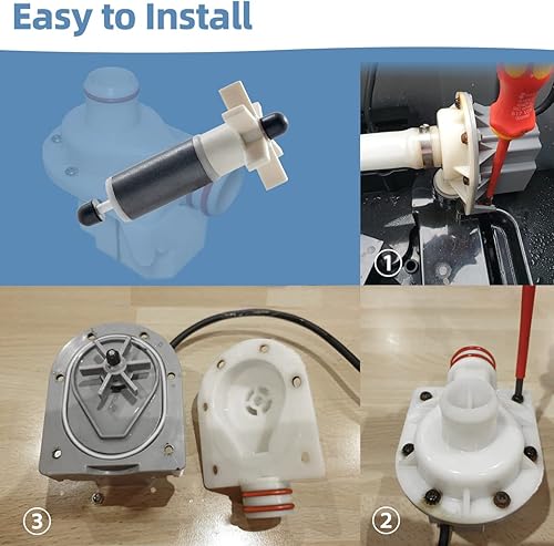 Miniatura 7 de GRONGU Piezas de repuesto para bomba de spa de bañera de hidromasaje Bestway Coleman Lay-Z-Spa SaluSpa Kit de reparación de bomba con impulsor y