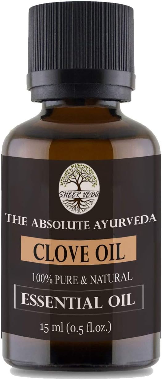 Clove Oil For teeth pain - Natural Essence for Dental and Skincare Use, 15ml