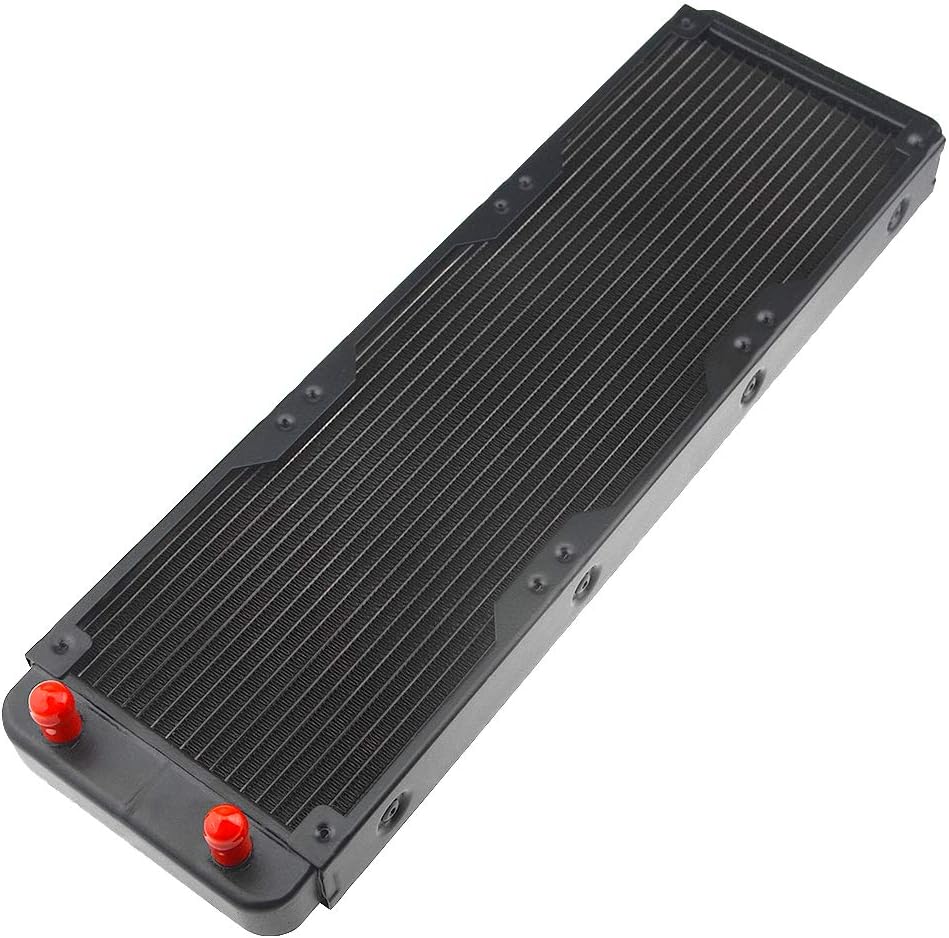 18 Pipe Aluminum Heat Exchanger Radiator for PC CPU CO2 Laser Water Cool System Computer 360mm(A)