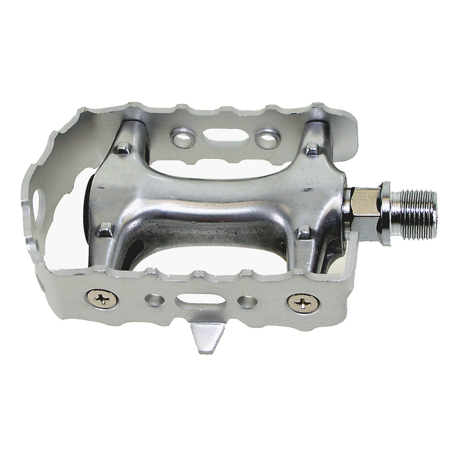 M-Wave Steady A4 Bicycle Pedals - Silver, 64 x 94 mm